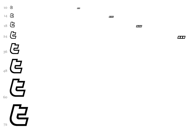 Astral Delight font waterfall